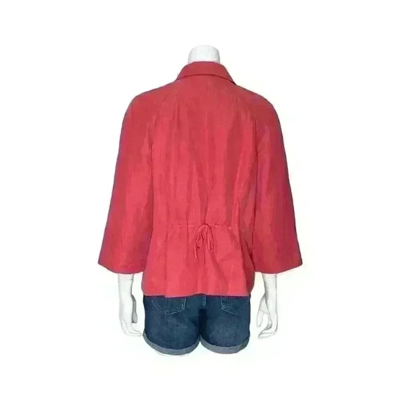 J.Jill J. Jill Coral Blazer Size Medium - Picture 3 of 8